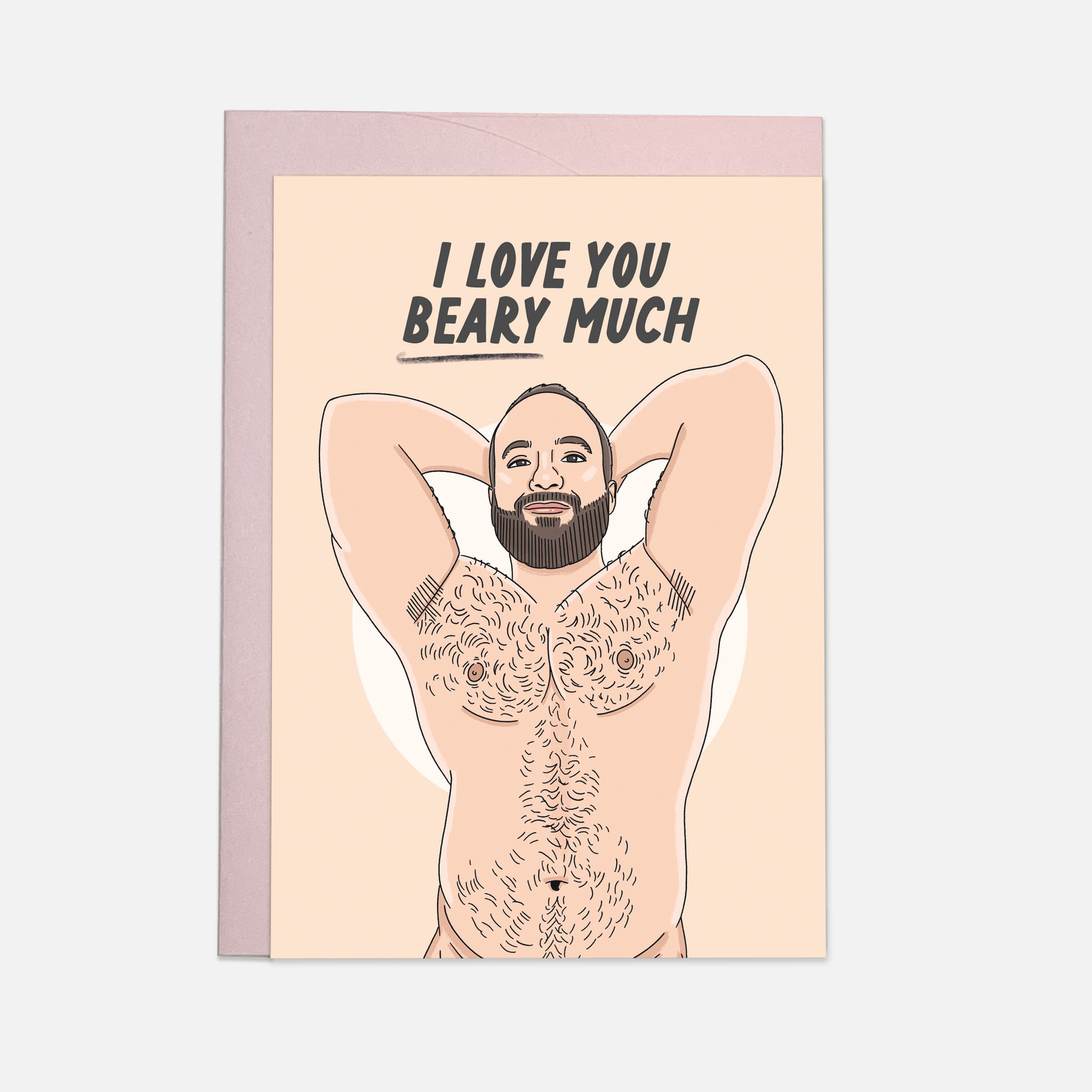 Beary much - Carte de vœux LGBTQ+